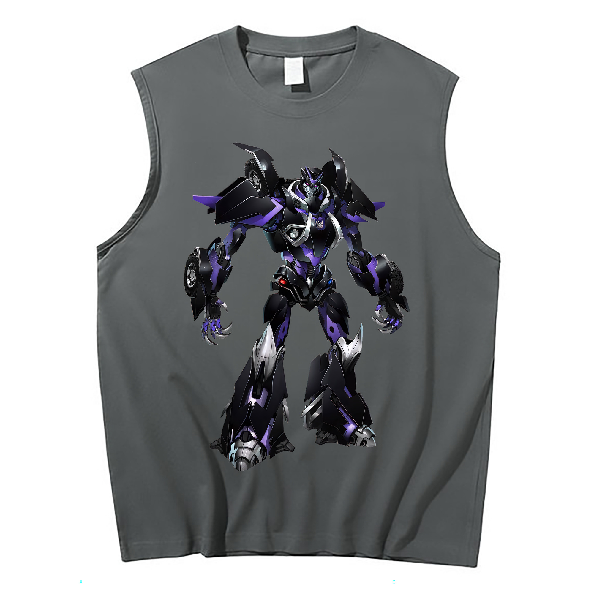 （画像用） Transformers トランスフォーマー コットン100％タンクトップ（フロントプリント）